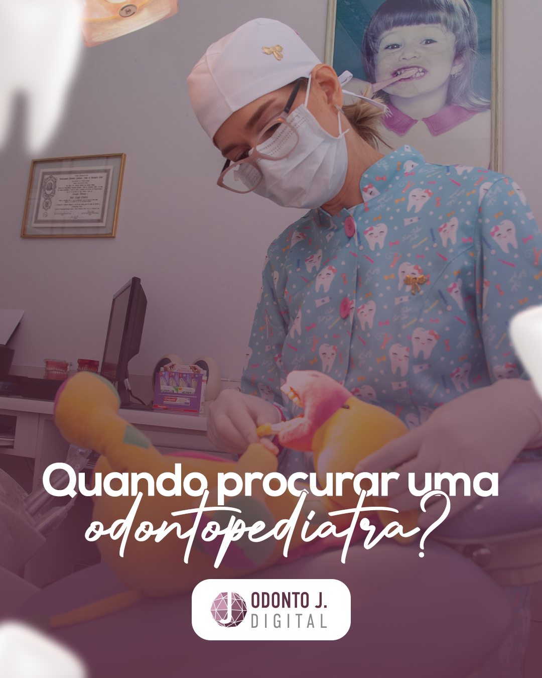 Cuide da Saúde Bucal dos Pequenos com a Odontopediatra Dra. Joice!